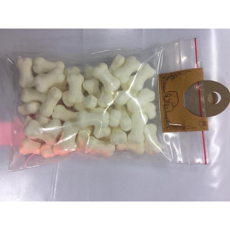 Set 2 Viên Canxi Sữa Dê Thơm Miệng Sach Răng Tăng Canxi Thay Bánh Thưởng - Bobo Pet Shop Hà Nội