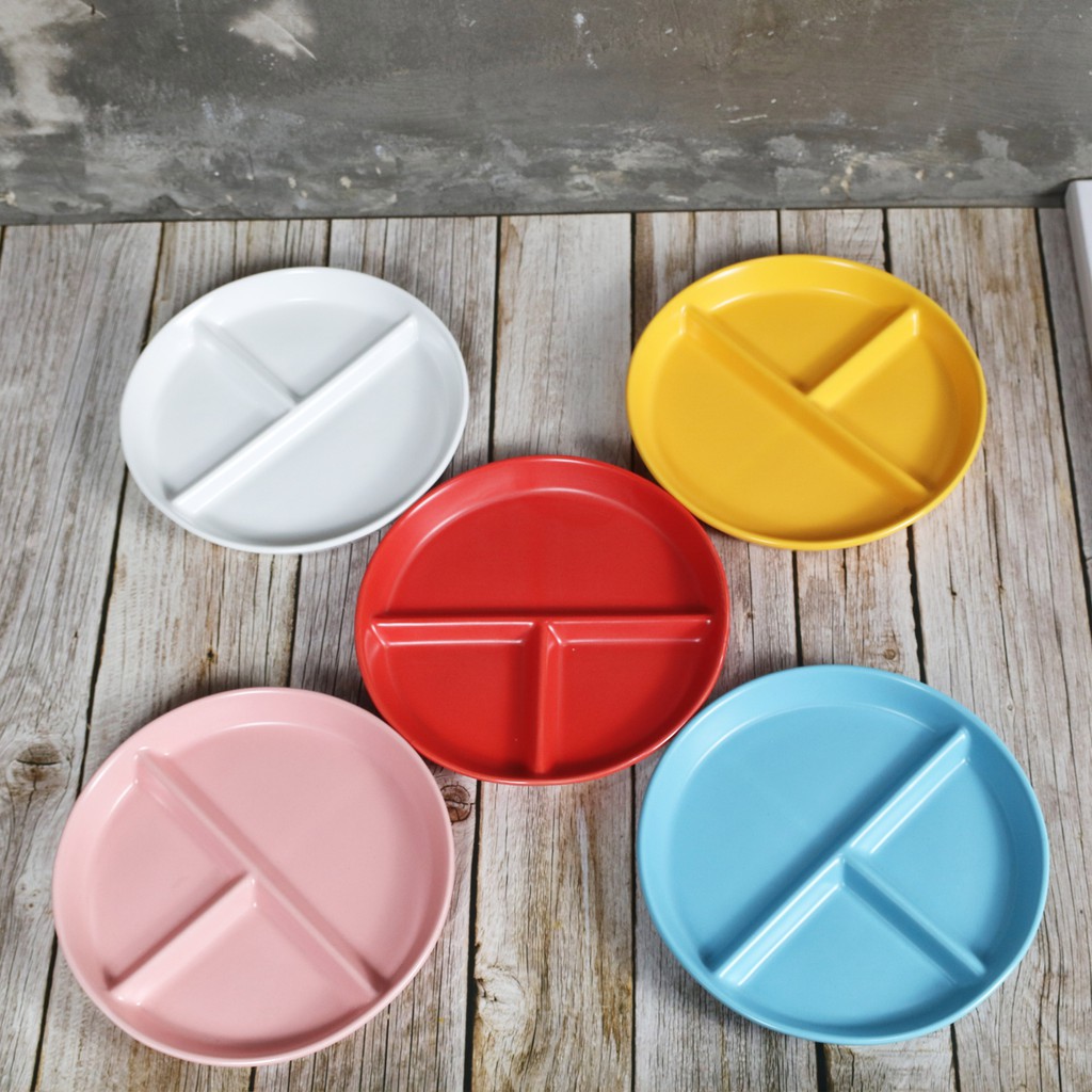 Đĩa Sứ Bộ Bát Đĩa Decor Set Chén Dĩa Sứ Dễ Thương Cute Cao Cấp S60