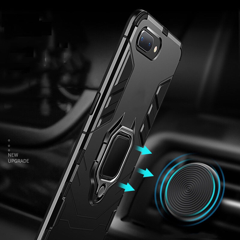 Ốp điện thoại bảo vệ chống sốc có khuyên nam châm cho OPPO A12e