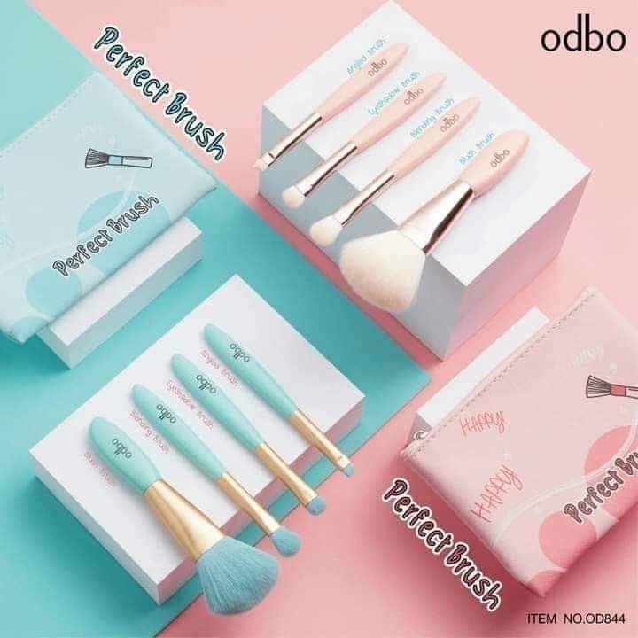 BỘ CỌ 4 CÂY ODBO PEFECT BLUSH OD844 CHÍNH HÃNG (TẶNG KÈM TÚI ĐỰNG) - 8432