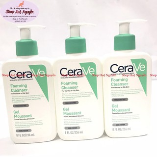 Sữa rửa mặt Cerave dịu nhẹ 236ml Mới Nhất
