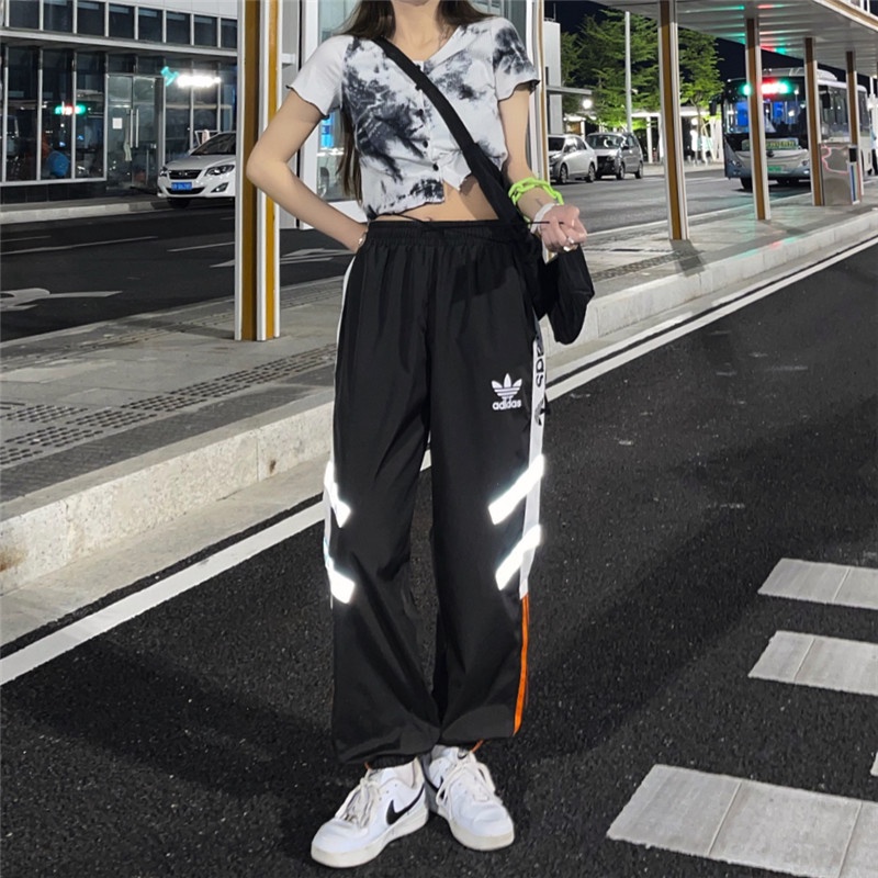Quần Legging Thể Thao Adidas Phản Quang Dễ Phối Đồ Thời Trang Cho Nam Và Nữ