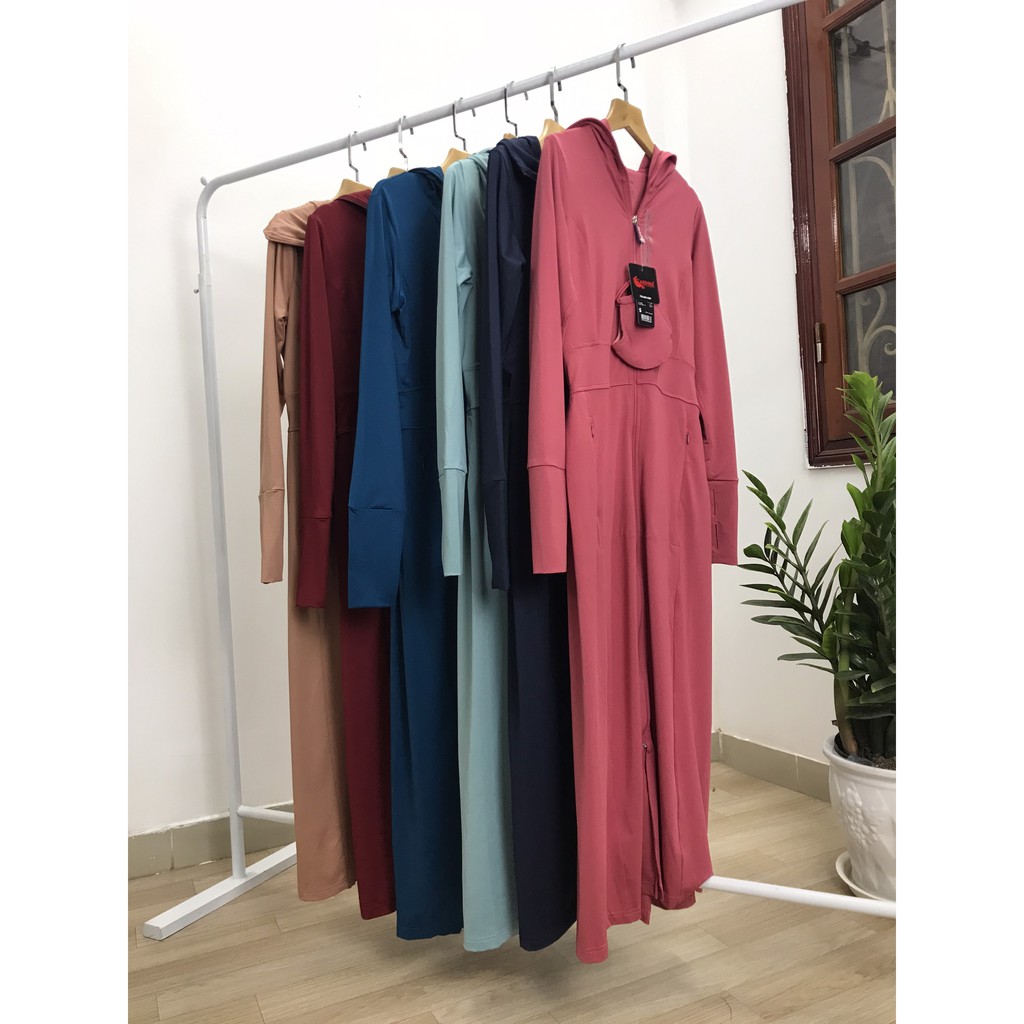 Áo Chống Nắng Nữ CARDINA Dáng Dài Liền Thân Chất Thun Lạnh Cao Cấp Chính Hãngg Hàng Hè 2020 | BigBuy360 - bigbuy360.vn