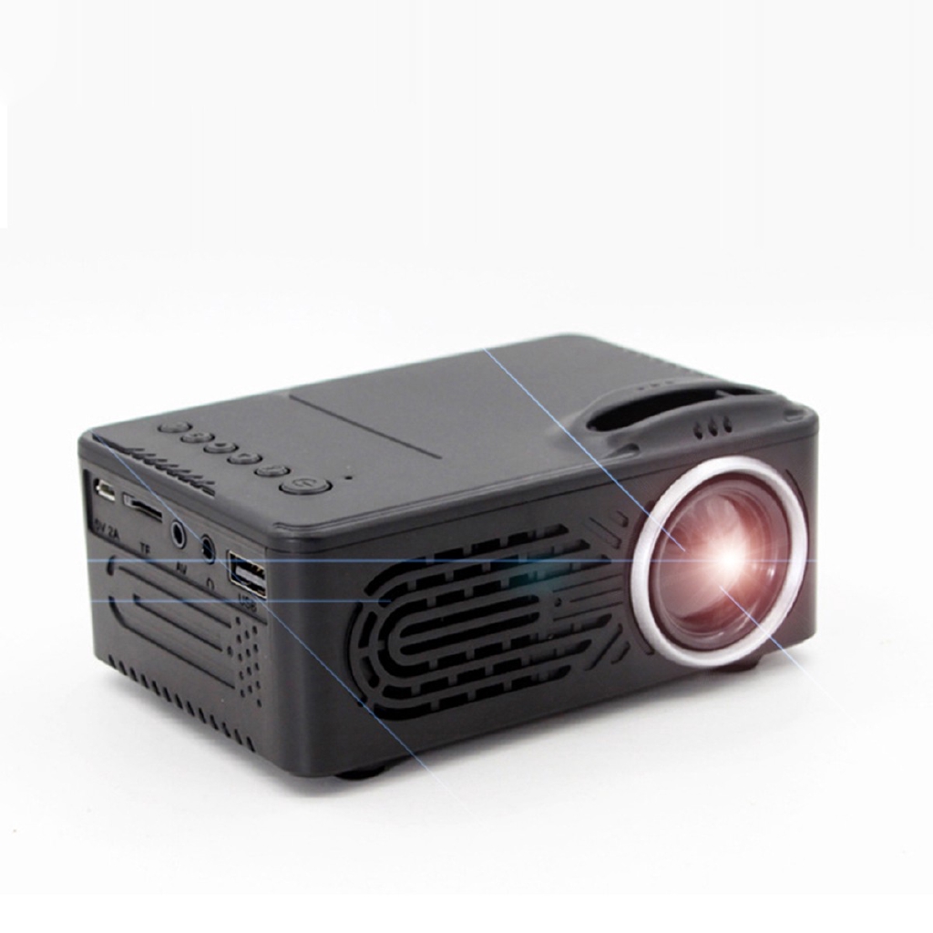 Máy Chiếu Mini Rd 814 Đèn Led Chất Lượng Video Hd 1080p Dùng Để Làm Rạp Chiếu Phim Trong Nhà Giắc Cắm Eu