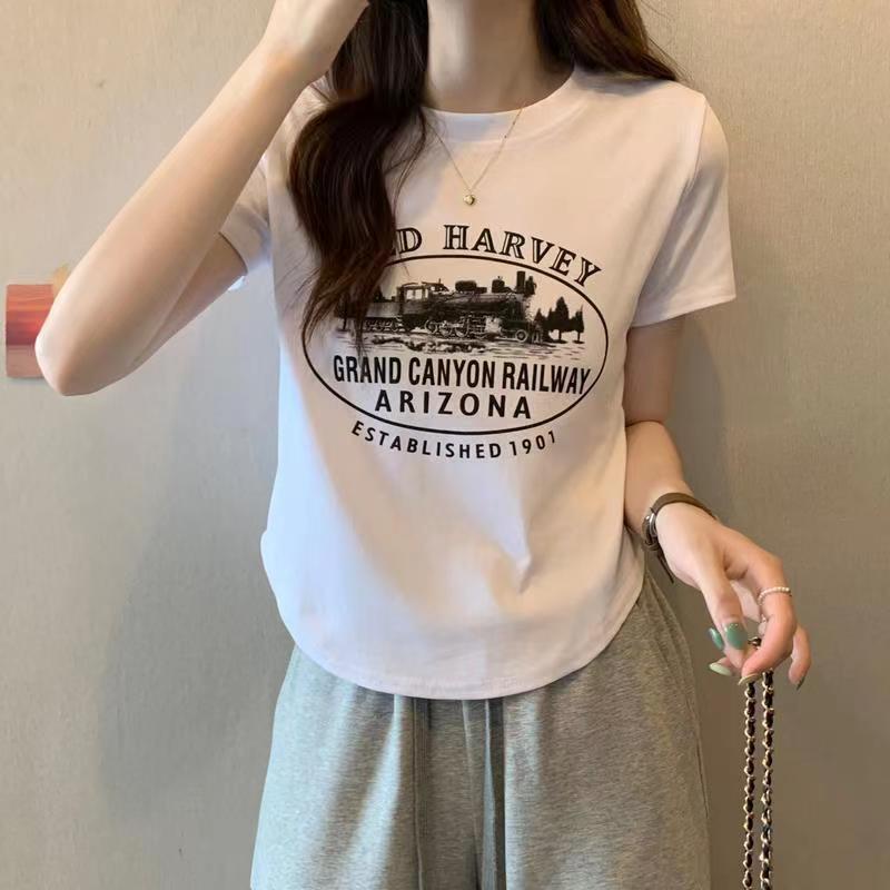 Áo Thun NgắN Tay DáNg RộNg ThờI Trang Cho Nữ JL-TX-400