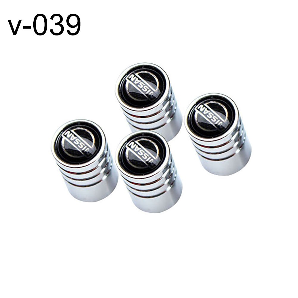 Set 4 nắp van phụ tùng cho ô tô AMG Hyundai Kia Jeep Fiat Mazda