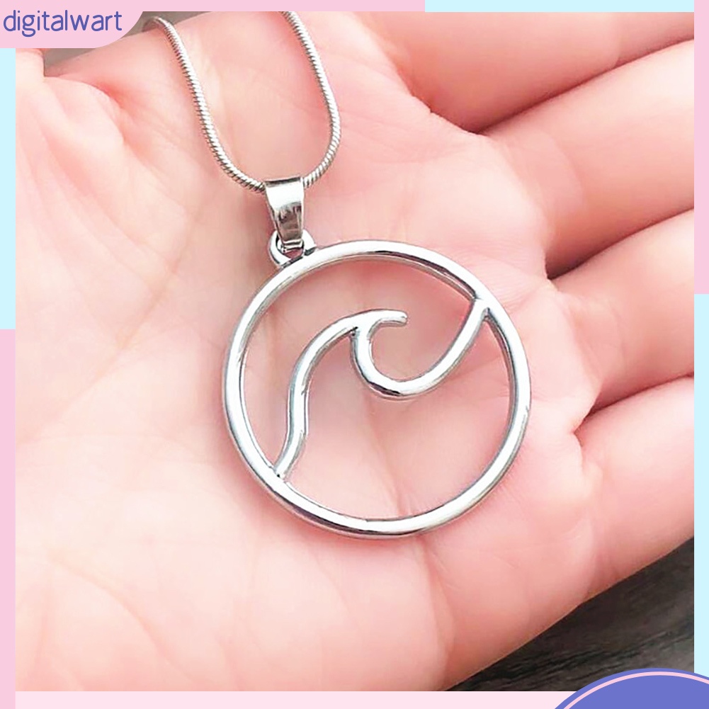 Dg✌❤Vòng cổ MặT HìNh SóNg BiểN ThờI Trang Cho Nữ