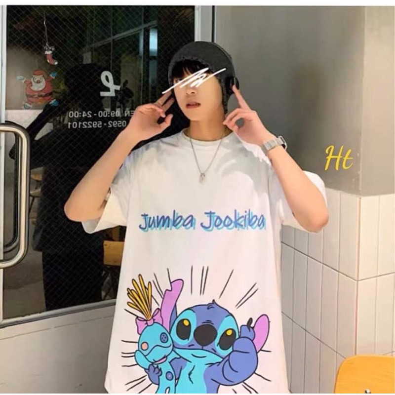 Áo phông 3D stit jumba tici H2Q976