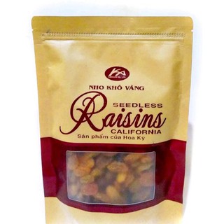Nho khô vàng Lion Raisins 435g (Túi giấy)