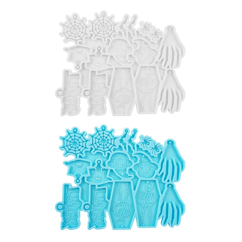 Khuôn Silicone Làm Bông Tai Phong Cách Halloween