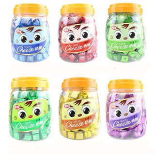 Kẹo phô mai cheese cube hộp 150 viên (mix 6 vị) NCFOOD