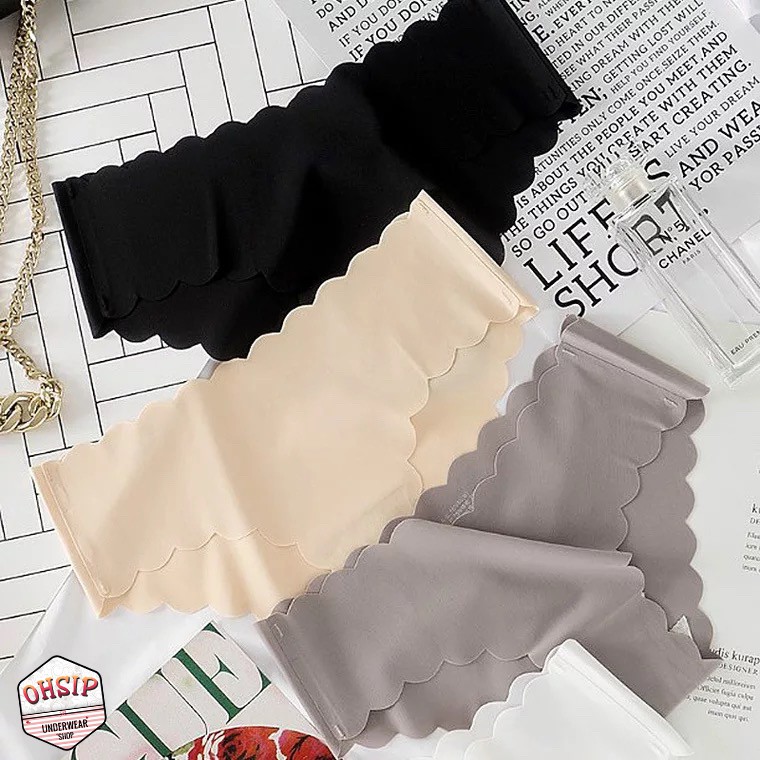 ❤️ Quần Lót Nữ Viền Mông Gợn Sóng Quần Chíp Chất Su Không Viền Gợi Cảm | BigBuy360 - bigbuy360.vn