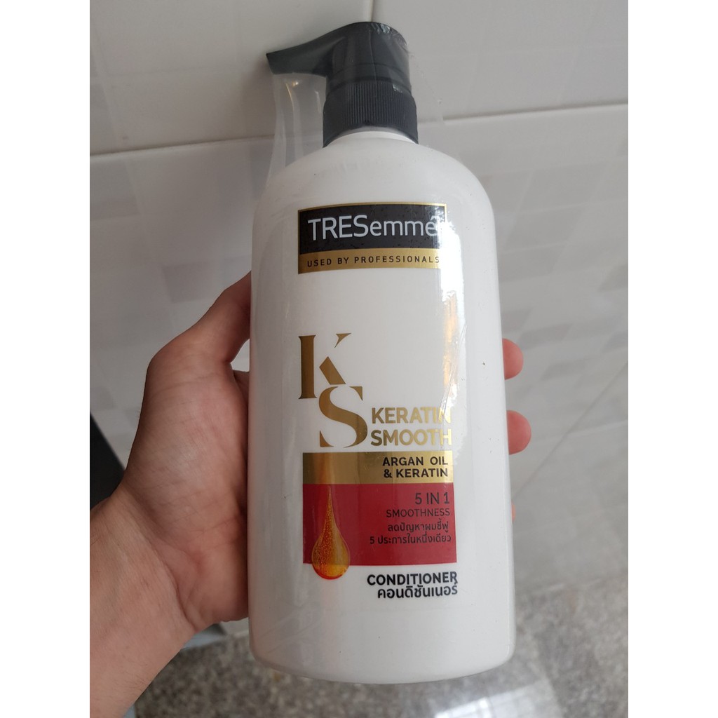 Dầu xả TRESemmé Keratin 5 in 1 Thái 450ml