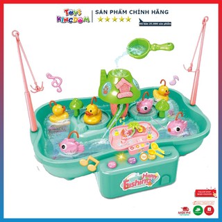 Bộ Đồ Chơi Câu Vịt Nước, Bộ Đồ Chơi Câu Cá, Loại Dùng Pin Có Đèn Và Nhạc No.QY999-1