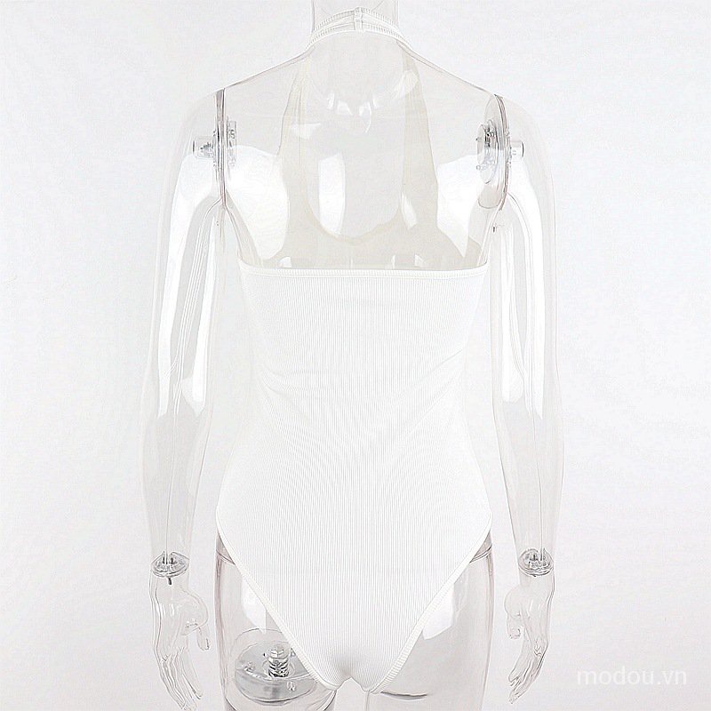 Jumpsuit Sát Nách Màu Trơn Thiết Kế Quyến Rũ | BigBuy360 - bigbuy360.vn