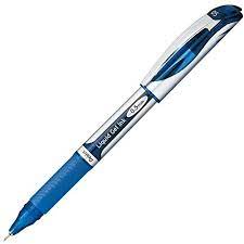 Bút Pentel Liquid Gel Ink Nét 0.7/ 1.0mm màu xanh - Chính Hãng