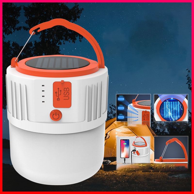 Đèn Led Sạc Năng Lượng Mặt Trời Tiết Kiệm Điện