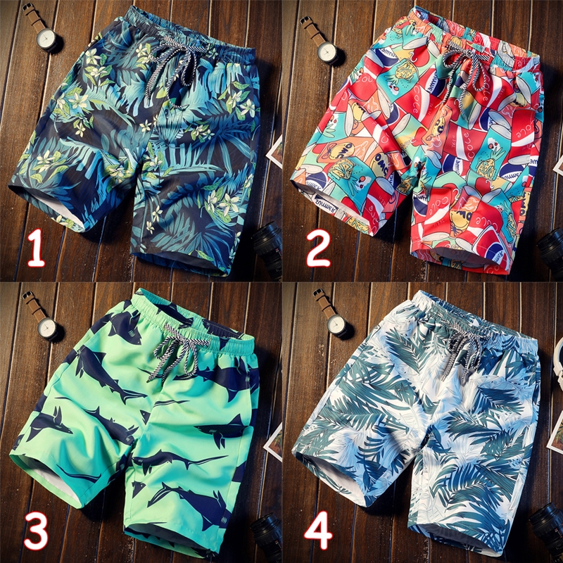 Quần short nam đi biển thời trang mùa hè