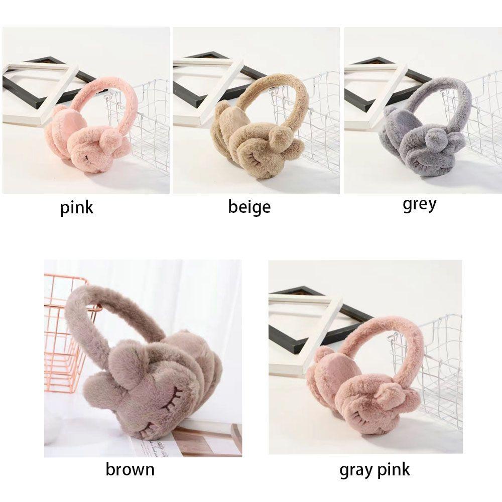 Bịt Tai Aldult Nhồi Bông Họa Tiết Hoạt Hình Dễ Thương