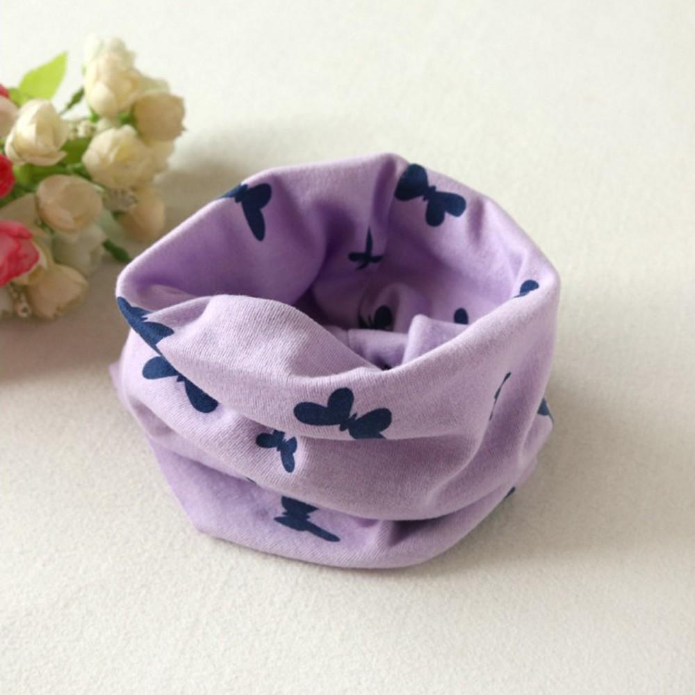 Khăn Choàng Cotton Hình Chữ O Dễ Thương Cho Bé