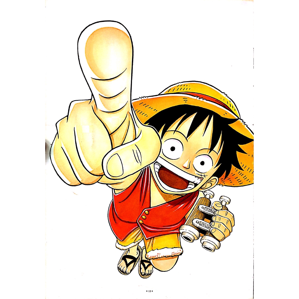 Sách - One Piece Color Walk 1 - Tuyển Tập Tranh Eiichiro Oda