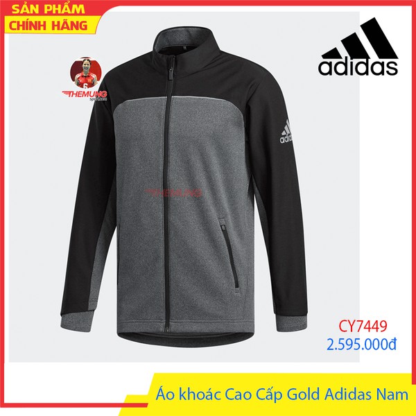 Áo Khoác Thể Thao Cao Cấp Golf Adidas Nam CY7449 (Đen)