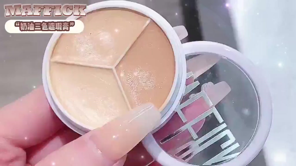 Maffick 3 Màu Bảng Kem Che Khuyết Điểm Che Phủ Quầng Thâm Mắt Và Mặt Chuyên Nghiệp | BigBuy360 - bigbuy360.vn