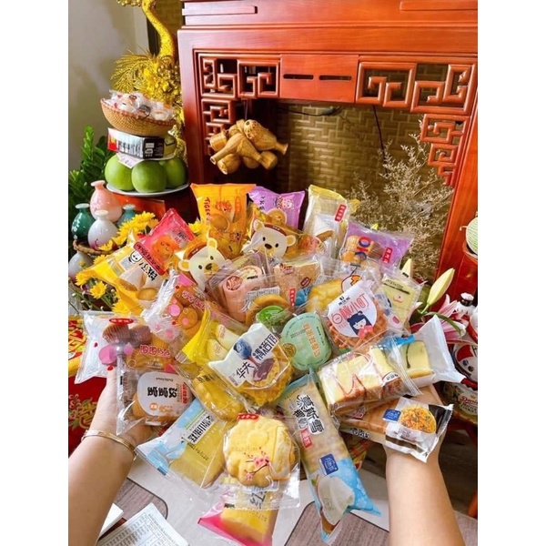 Bánh Mix Vị Đài Loan Đủ Vị -thùng 2kg