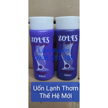 Uốn Lạnh Zoles collagen thơm ít hôi thế hệ mới tạo lọn xoăn căng bóng mượt 🥰CHÍNH HÃNG🥰 bảo vệ tóc không khô giữ lâu .