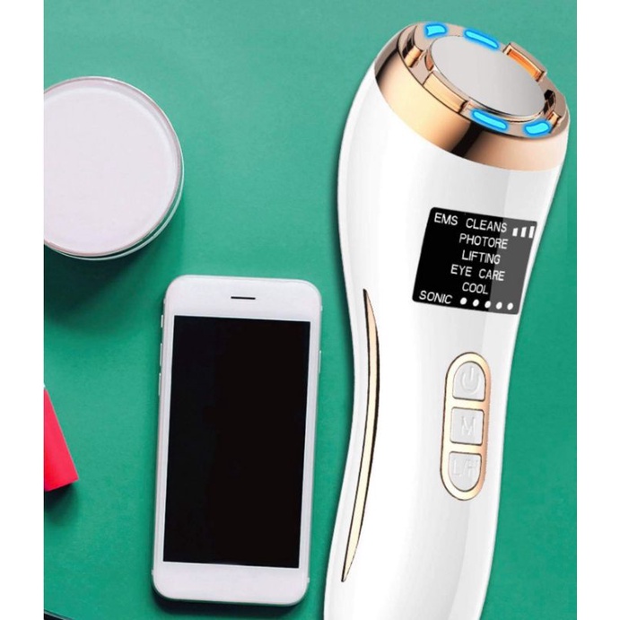 MÁY ĐIỆN DI ĐA TẦNG, Máy Điện Di 7 Chức Năng - Chăm Sóc Da Chuyên Sâu