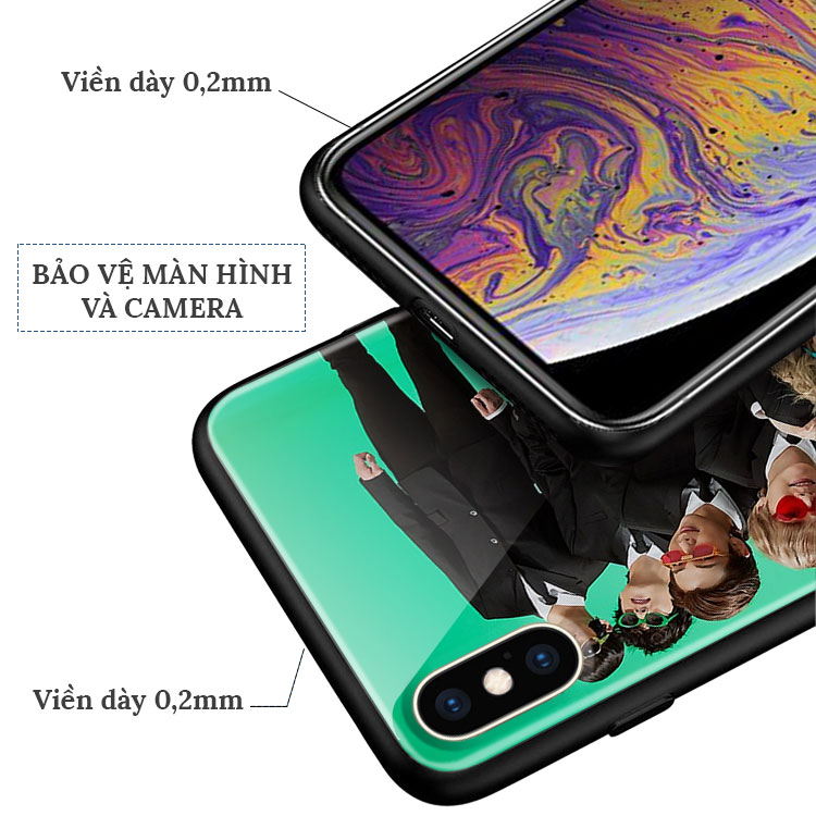 Phone Case Nhom Bts Mac Vest Deo Kinh Dam 7/7Plus/8/8Plus/X/Xs/Xs Max/11/11 Promax/12 /12 Pro Max Lpc16120385