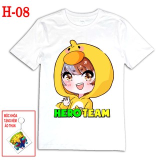 Áo Thun Hero Team (tặng kèm móc khóa)