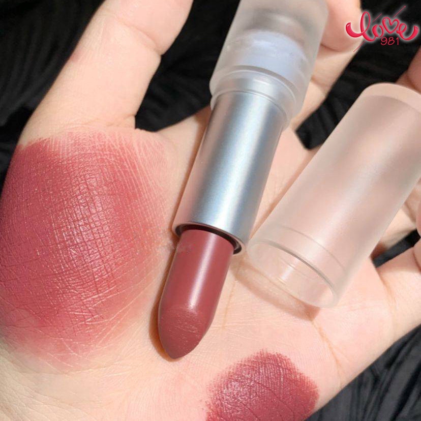 (Hàng Mới Về) Son Lì Lâu Trôi Chống Thấm Nước Chống Dính Thiết Kế Vỏ Hình Viên Đá Nhỏ Xinh Xắn | BigBuy360 - bigbuy360.vn