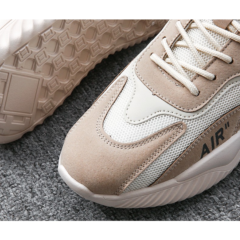 Giày Thể Thao Nam 💖FREESHIP💖 Sneaker Phối Da Lộn - Giày Phong Cách Trẻ Trung Năng Động | BigBuy360 - bigbuy360.vn