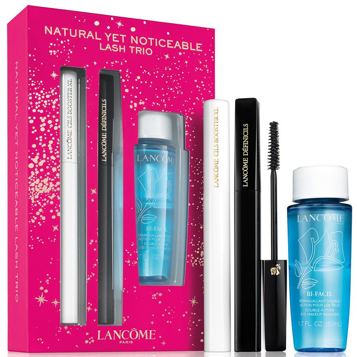 Set trang điểm LANCÔME Natural Yet Noticeable Lash Trio Gift Set