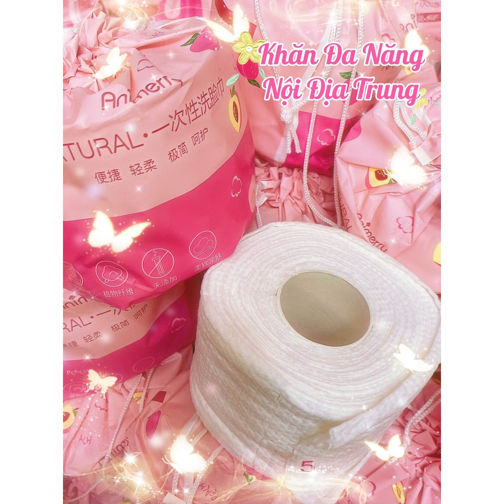 Combo 3 bịch Khăn mặt khô Animerry ⚡ SIÊU ƯU ĐÃI ⚡ Khăn đa năng dùng 1 lần