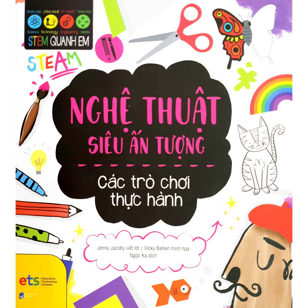 Sách - Stem Quanh Em - Nghệ Thuật Siêu Ấn Tượng AL