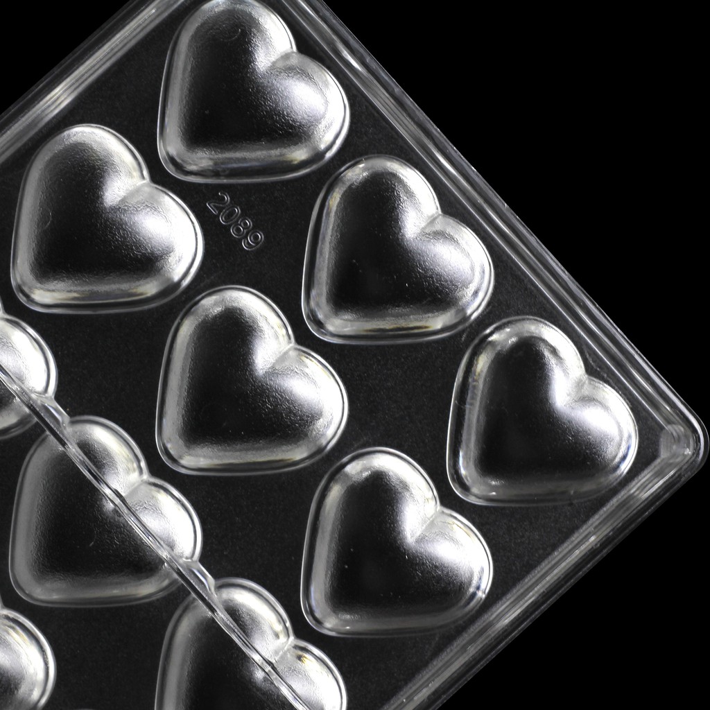 2089 - Khuôn socola bonbon trái tim