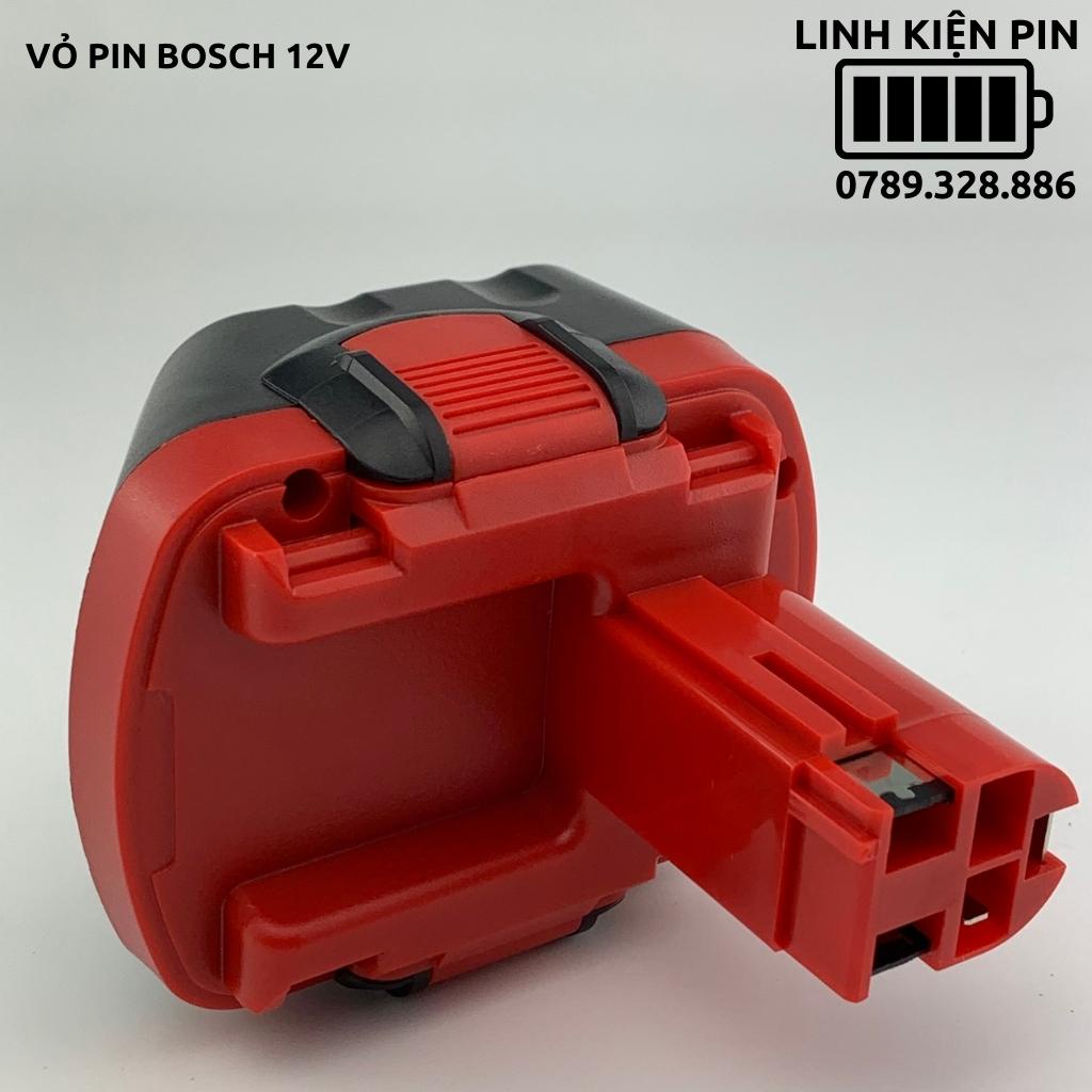 Vỏ pin bosch 12v đóng được 6 cell 18650