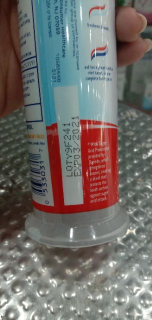 Kem đánh răng Aquafresh cho bé 130g x1 ống