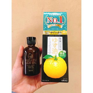 Tinh dầu dưỡng kích thích mọc tóc Utena Yuzu-Yu Hair Oil Nhật Bản