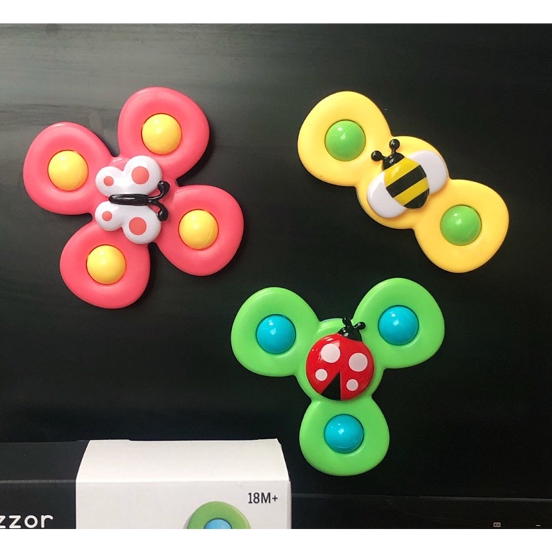 SET 3 CON QUAY CHONG CHÓNG DÍNH TƯỜNG CHO BÉ