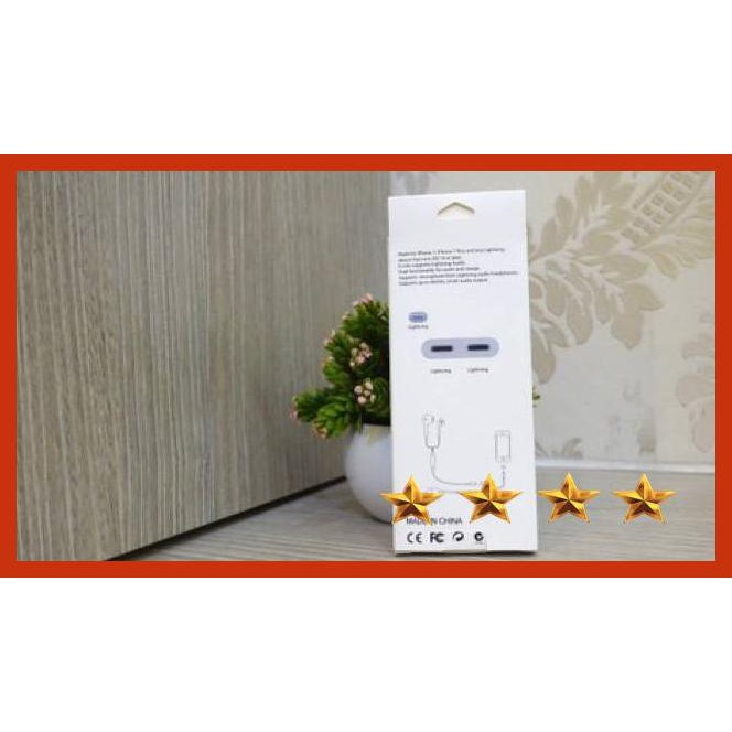 Dây Cáp Sạc Đôi Cho Iphone 7, 8, X | BigBuy360 - bigbuy360.vn