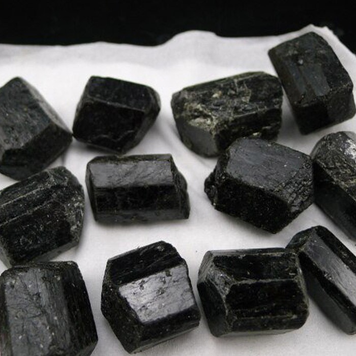 Túi 100gr Đá thô Black Tourmaline Tự nhiên