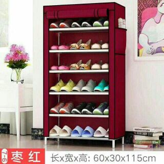 Tủ đựng giày dép 7 tầng 6 ngăn