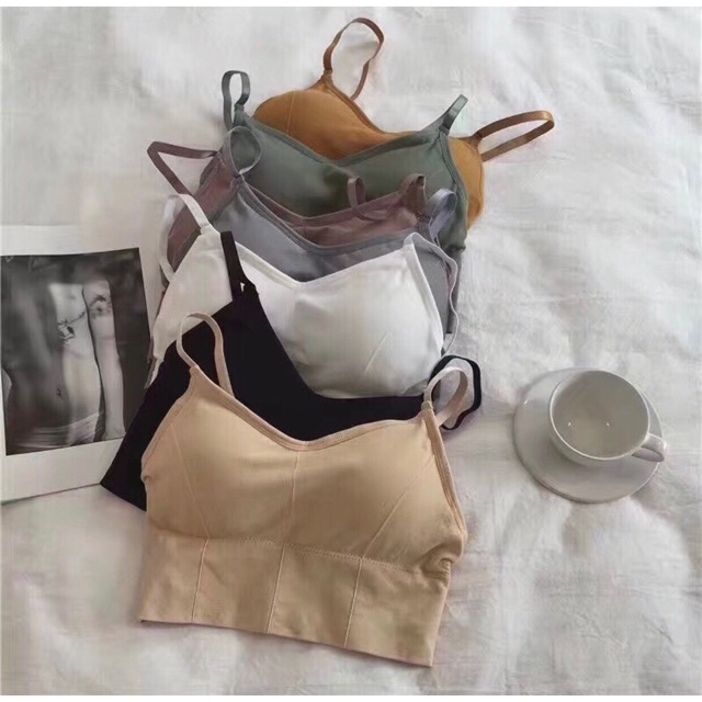 áo bra gân đệm bàn tay nâng ngực 656