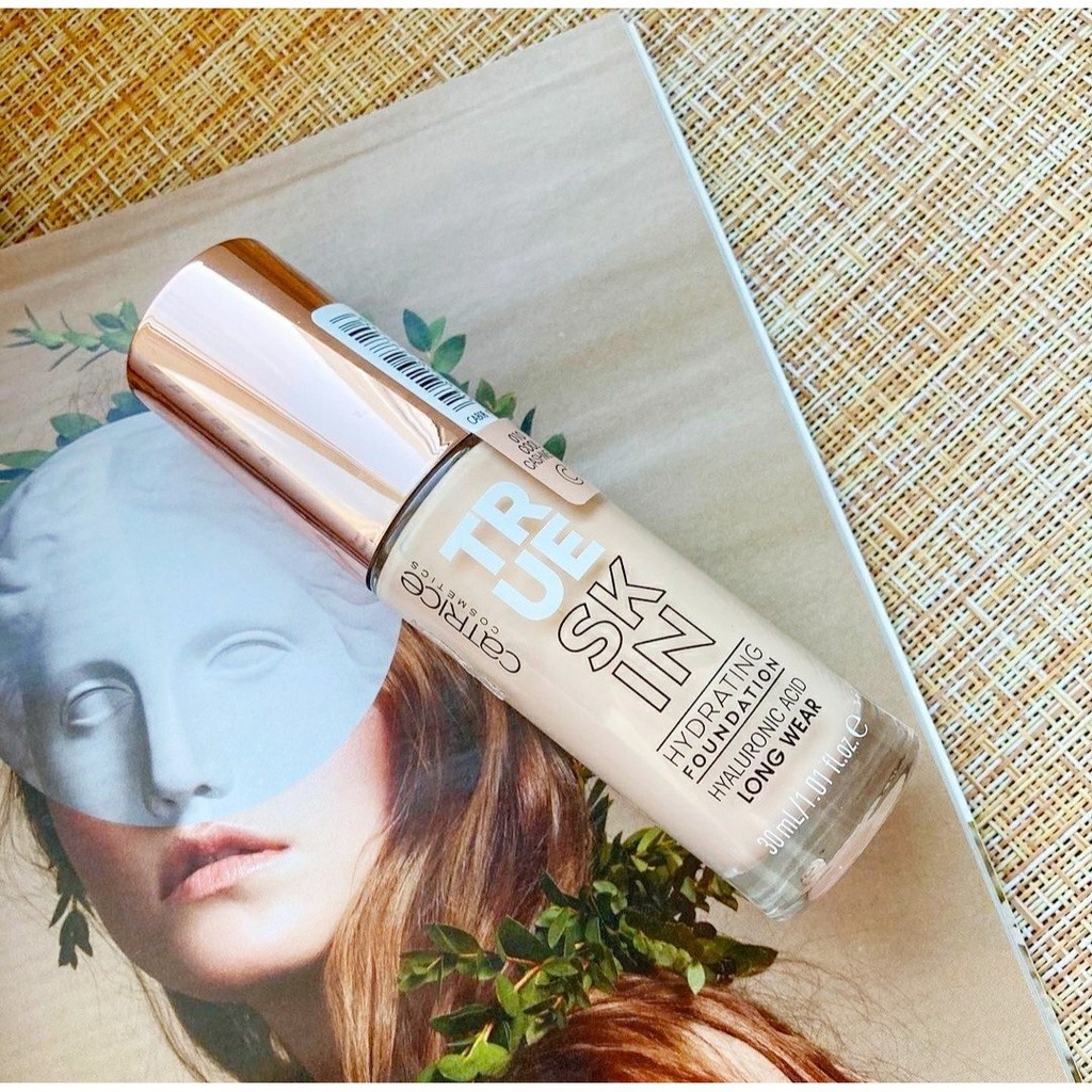 Kem Nền Catrice True Skin Hydrating Foundation Long Wear 30ml