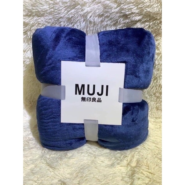 Chăn lông tuyết MUJI xuất nhật siêu ấm loại 1 ( kt2m*2m3)