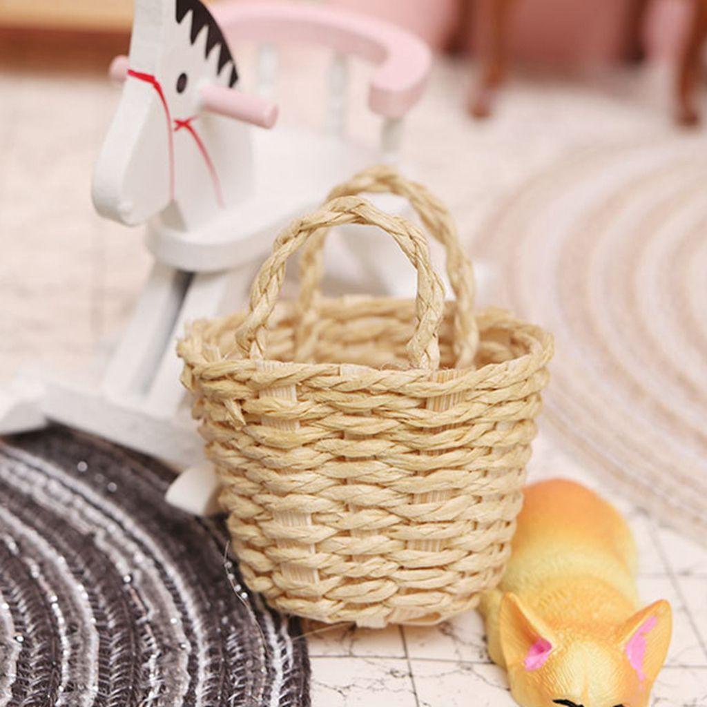 YIYU Mô Hình Cảnh Đời Sống Bằng Gỗ Tỉ Lệ 1 / 12 Trang Trí Nhà Búp Bê