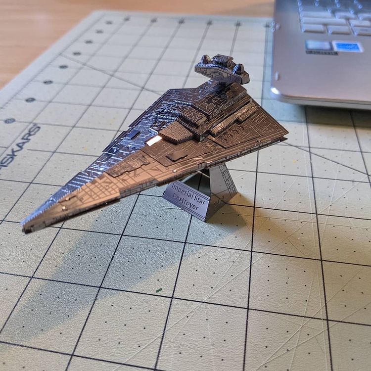 Mô Hình Kim Loại Lắp Ráp 3D Metal Mosaic Imperial Star Destroyers